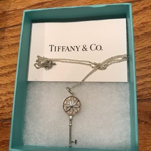 Sterling Silver Daisy Key Pendant